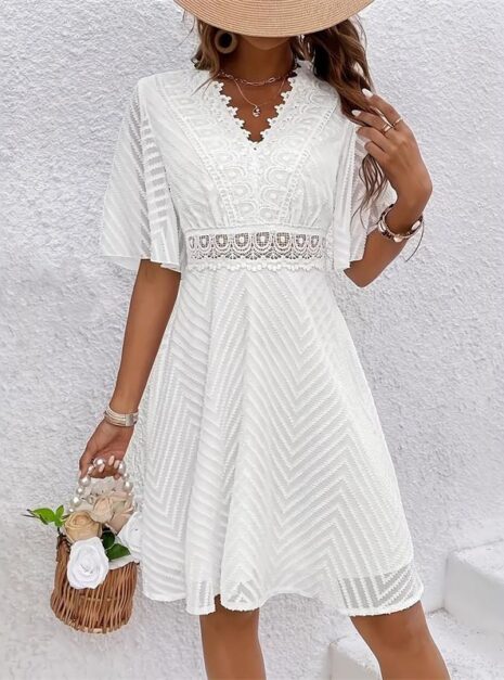 White Short Dress (3) White Short Dress (3)