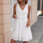 White Short Dress 3