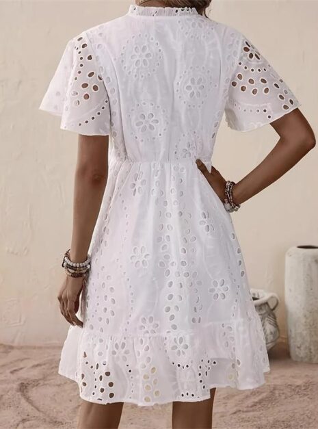 White Short Dress (3) White Short Dress (3)