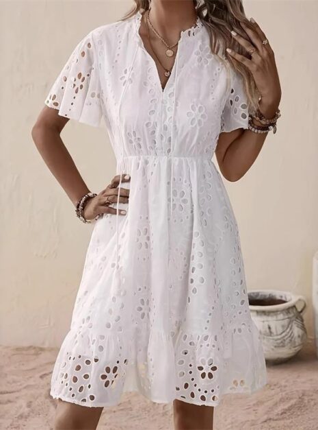 White Short Dress (4) White Short Dress (4)