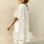 White Short Dress A (4)
