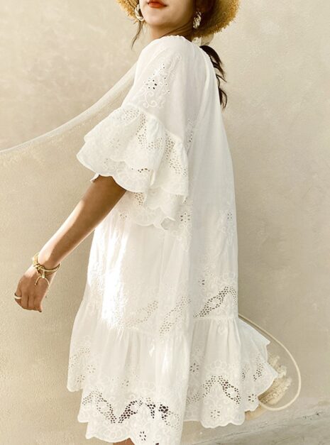White Short Dress A (4) White Short Dress A (4)