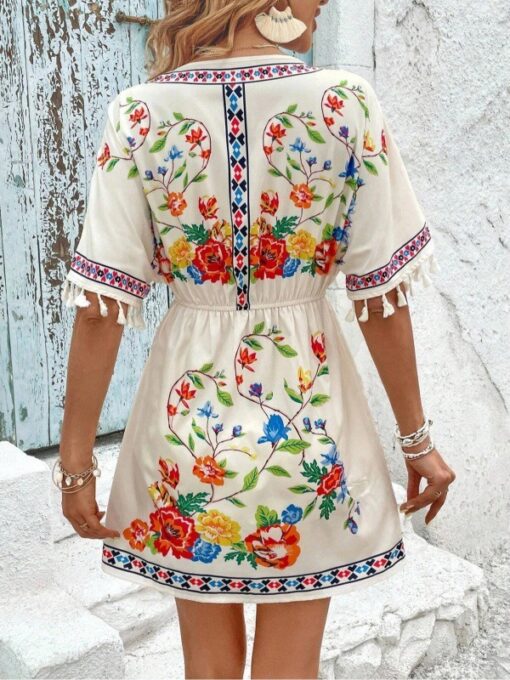 White Short Dress A2