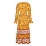 Yellow Long Dress A5