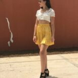 Yellow Skirt A2