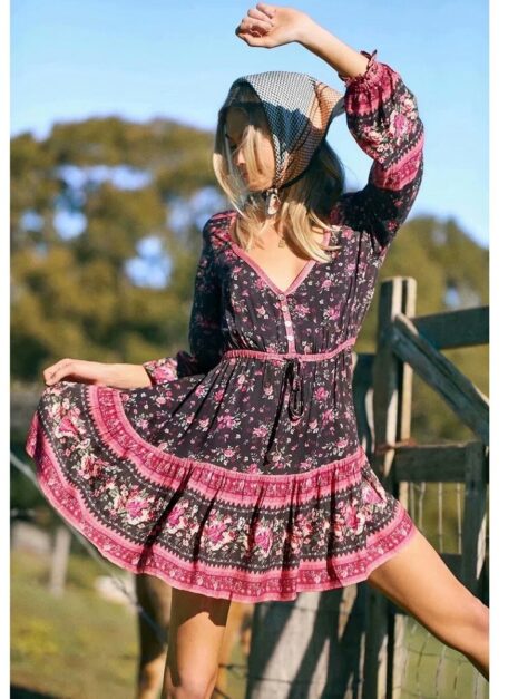 Boho-Kleid-Izia