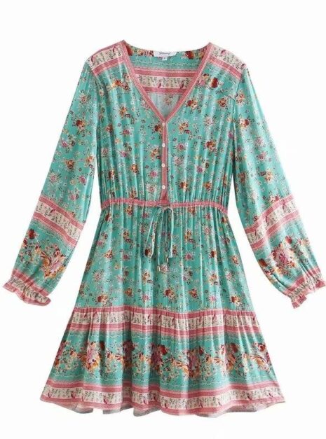 Boho-Kleid-Izia