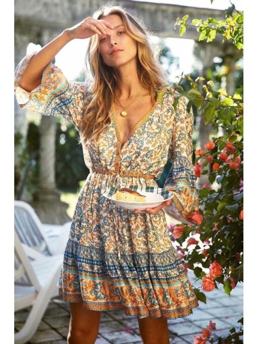 Boho-Kleid-Keitha