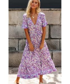 Boho-Kleid-Amethyst