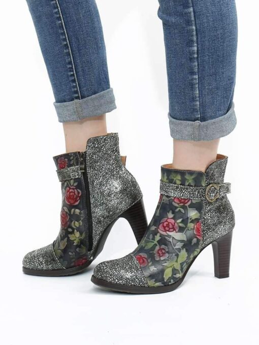 Boho-Stiefel-Fleur