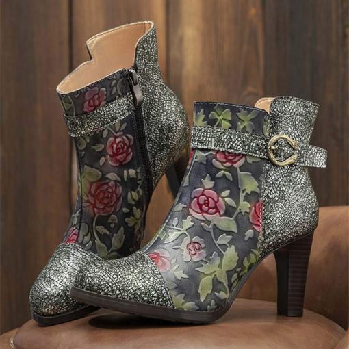 Boho-Stiefel-Fleur