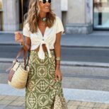matcha green skirt