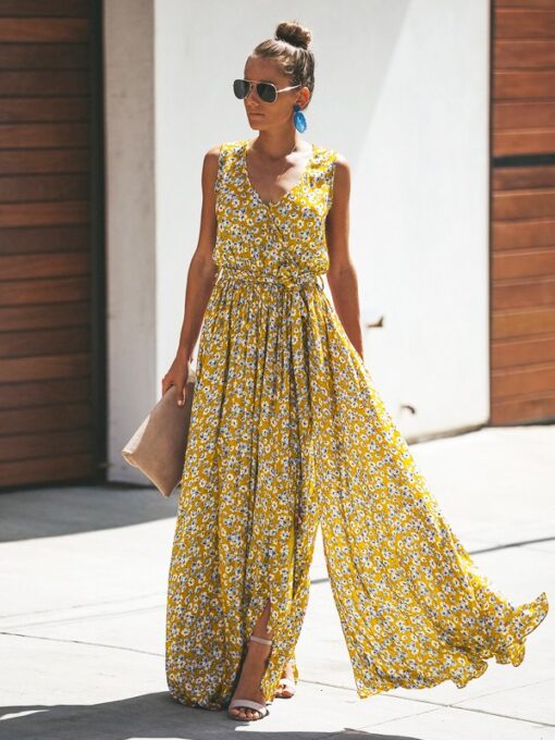 Yellow Maxi Dress