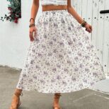 White Purple Skirt (3)