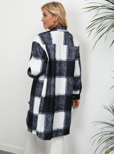 manteau carreau noir 5 manteau carreau noir 5