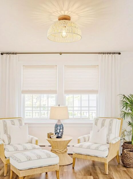 lampe rotin 6