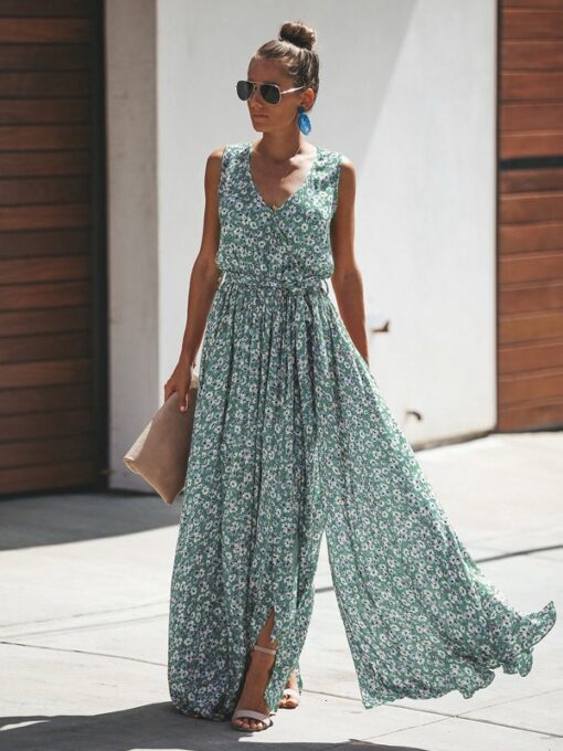 Blue Maxi Dress