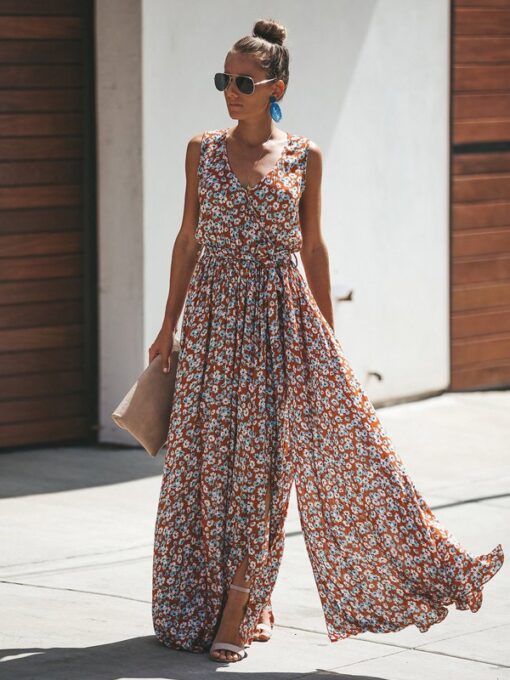 Red Maxi Dress