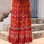 Red Skirt A3
