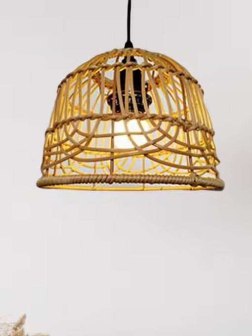 Lampenschirm aus natürlichem Rattan D20 cm