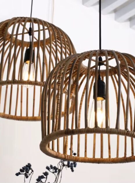 suspension rotin oiseau 6 suspension rotin oiseau 6