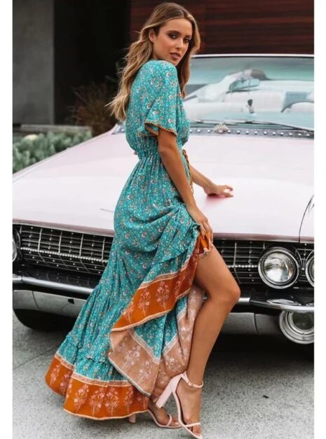 Green Long Dress 03 Green Long Dress