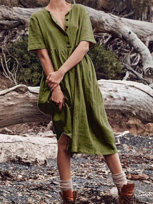 Green Midi Dress