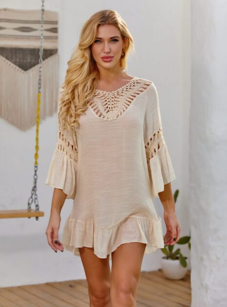 Beige Midi Dress 04 Beige Midi Dress 04