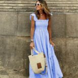 Blue Long Dress