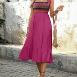 Rose Red Long Dress