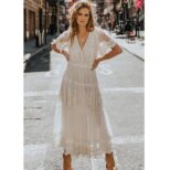 White Long Dress