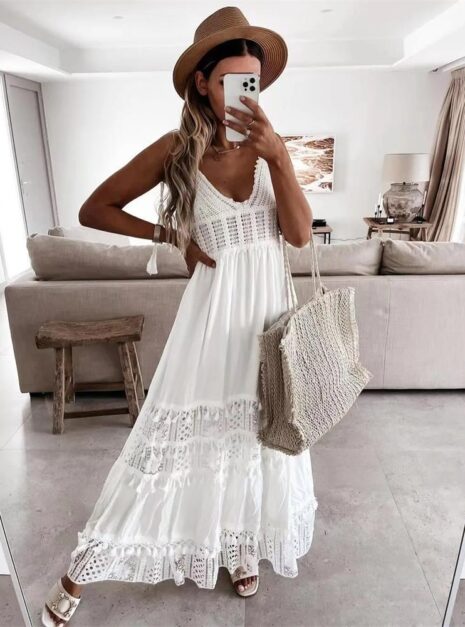 White Long Dress 01 White Long Dress