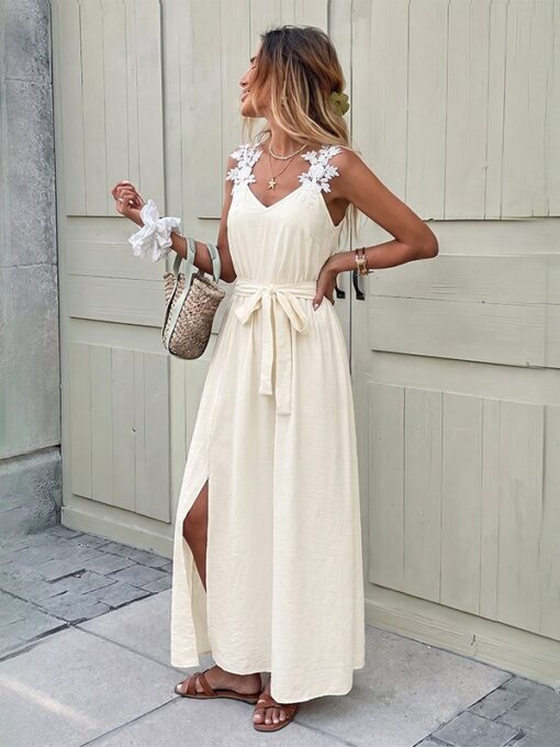 White Long Dress