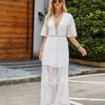 White Long Dress 03