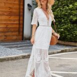 White Long Dress 06
