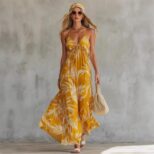 Yellow Long Dress