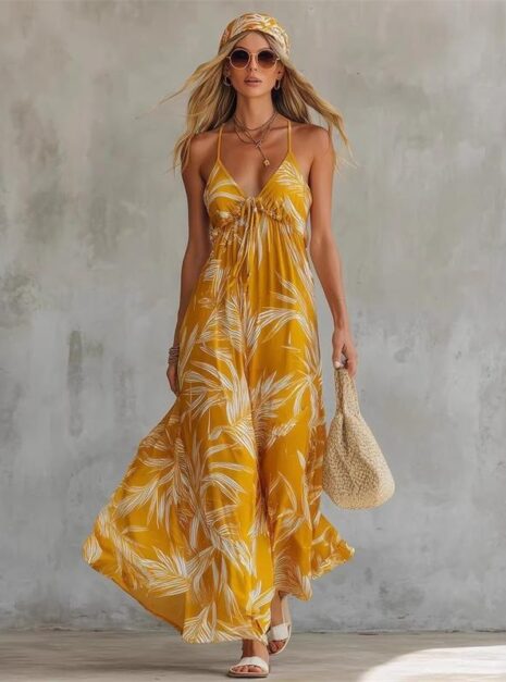 Yellow Long Dress