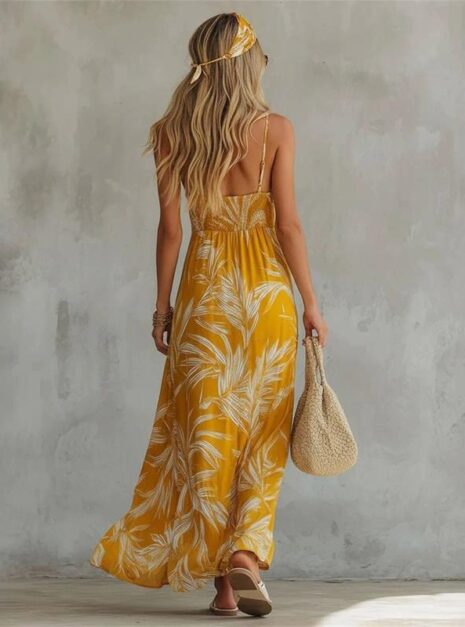 Yellow Long Dress 03 Yellow Long Dress 03