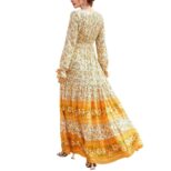 Yellow Long Dress B3