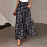 Black Dot Trousers