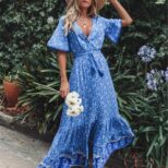 Blue Long Dress
