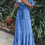 Blue Long Dress (2)