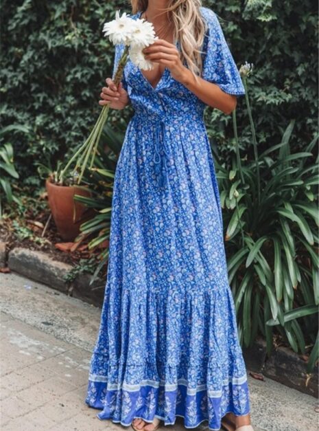 Blue Long Dress (2) Blue Long Dress (2)