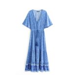 Blue Long Dress (3)