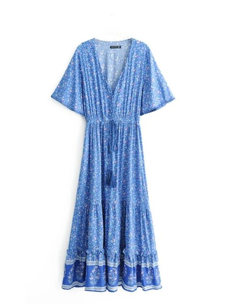 Blue Long Dress (3) Blue Long Dress (3)