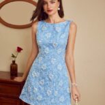 Blue Short Dress
