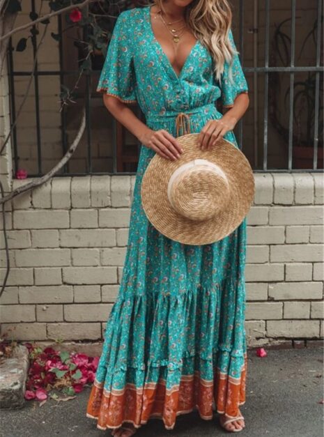 Green Long Dress Green Long Dress