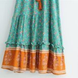 Green Long Dress (7)