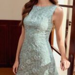 Green Short Dress (1)