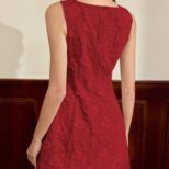 Red Short Dress (1)